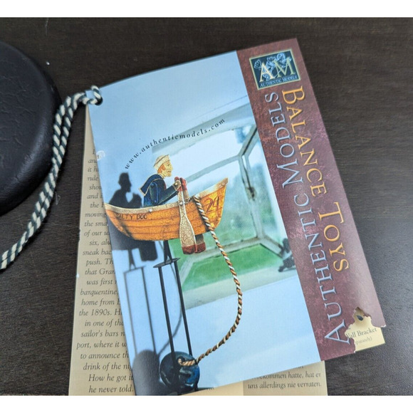 Santa Claus on Reindeer Pendulum Motion Toy Balance Authentic Models - Picture 6 of 15